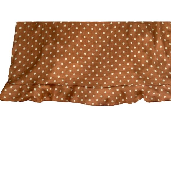 Polka Dot Ruffle Spaghetti Strap Maxi Dress - Picture 12 of 12